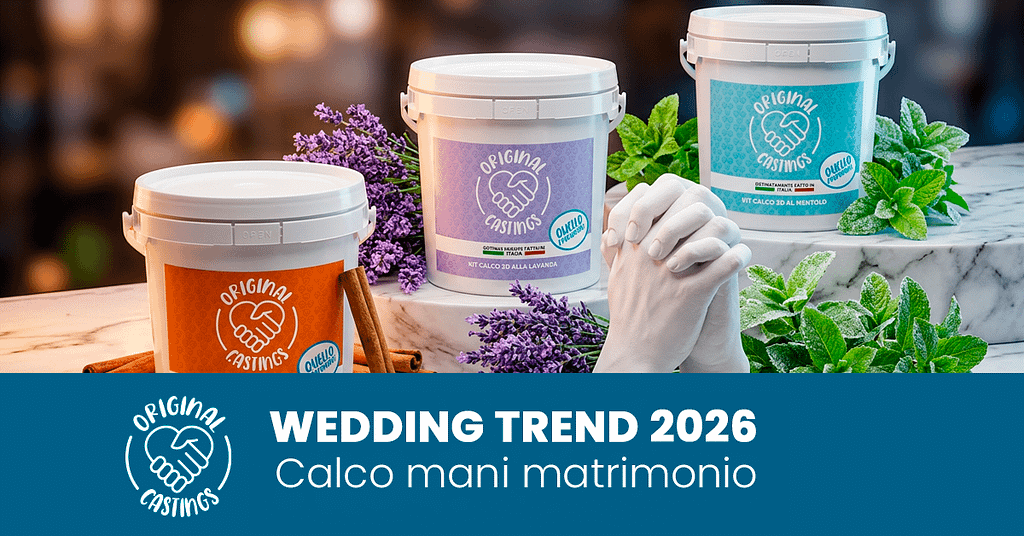 calco mani matrimonio original castings