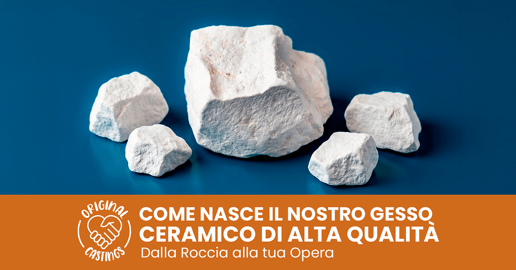 Produzione gesso ceramico a Solero Piemonte dal 1979