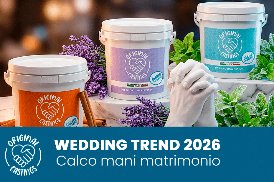 calco mani matrimonio original castings