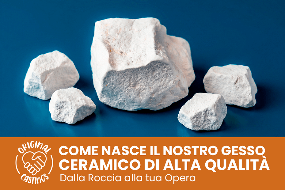 Produzione gesso ceramico a Solero Piemonte dal 1979
